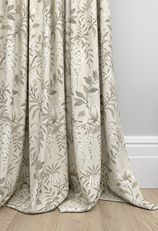 Laura Ashley Parterre, Natural - Made to Measure Curtains